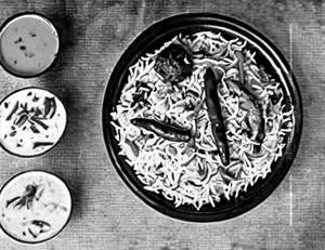 Vegetable Hyderabadi Dum Biryani