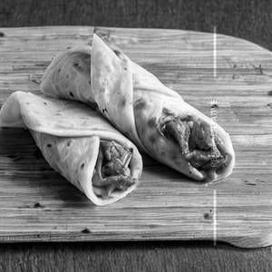 Chicken Schezwan Roll Spicy