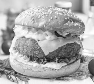 Chicken cheese burger