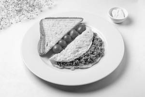 Chicken Keema Omelette