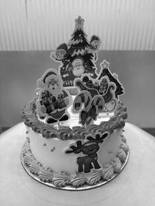 Christmas Special Black Forest Cake