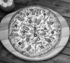 Cheese mushroom pizza (8 inches size)