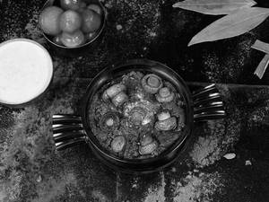 Palak Mushroom