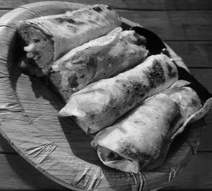 Chicken Seekh Roll ( Roomali Rolls)