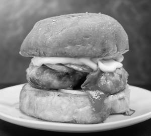 Sig paneer mo - burger