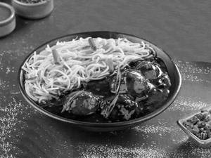 Chicken Machurian With (veg Fried Rice Or Veg Noodles)
