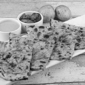Tandoori Aloo Paratha + Achar