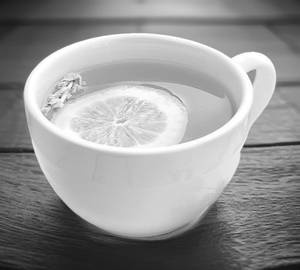 Lemon tea [4 cups]