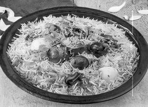Mushroom Biryani