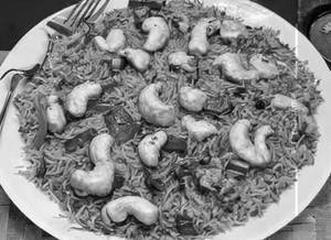 Cashew Chicken Biryani