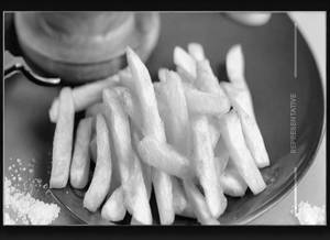 Salt french fries