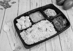 Pulao With Chicken Curry
