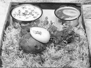 Mughlai Chicken Biryani