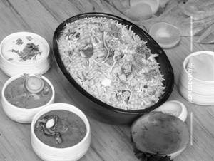 Corn Cashew Biryani