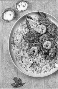 Prawns Biryani