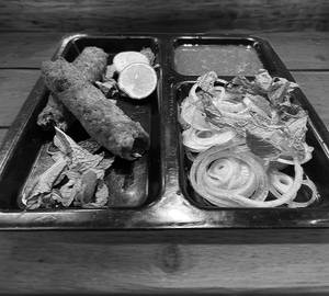 Chicken seekh kebab