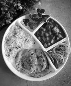 Chola Paneer Thali