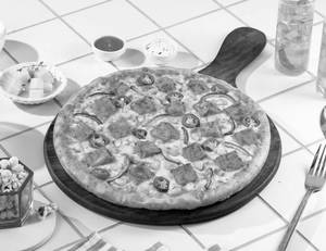 Peri Peri Paneer CHEESE BURST PIZZA [BIG 10"]