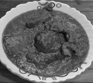 Mutton With Black Dal(Curry)