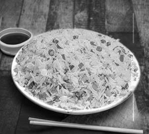 Double egg fried rice