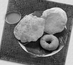 Buri bhaji (2PES+1 PES)Dal Wada) super tasty