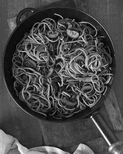 Mushroom Chow mein