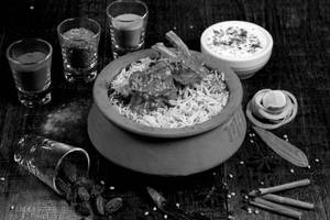 Mutton Kolkata Biryani