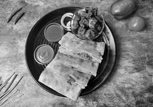 Chicken Mughlai Paratha