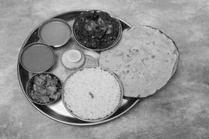 Prawns Sukka Thali