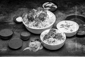 Tandoori Chicken Biryani Full