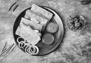 Special Double Egg Mughlai Paratha
