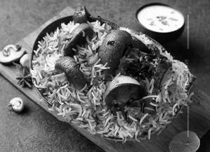 Mushroom Biryani
