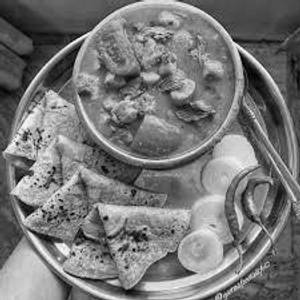 Besan Gatta Thali