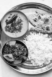 Aloo Palak Thali