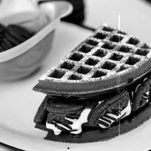 Oreo Nutella Waffle