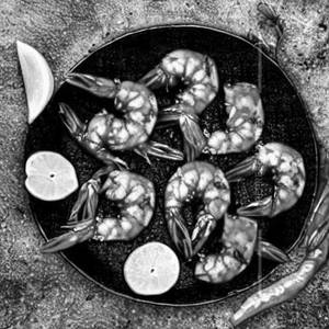 Chilly prawns