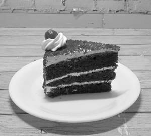 Fresh Cream Red Velvet Piece Cake