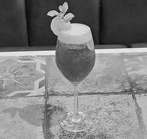 Pomegranate Lime Iced Tea