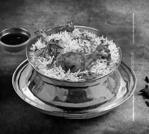 Chicken dum biryani hyderabadi