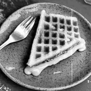 Scrambled Egg Waffle