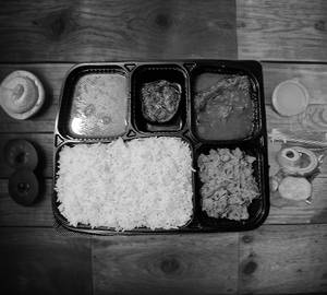 Special rui fish thali