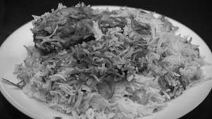 Tandoori Chicken Biriyani (with Rita, Salad & Phirni) (signature Dish)