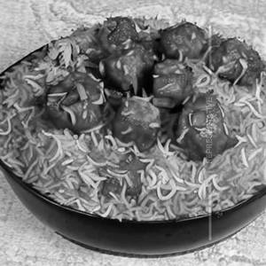 Veg Manchurian Biryani