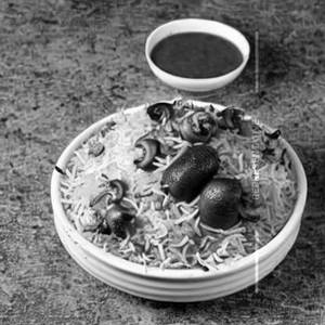 Pachimirchi Mushroom Biryani