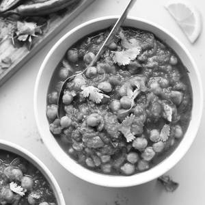 Chole Butter Fry