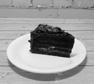 Fresh Cream Dark Fantasy Piece Cake
