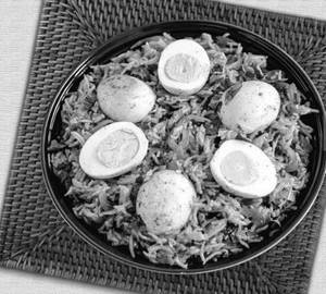 EGG +raita+