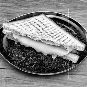 Plan cheese sandwich
