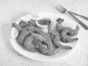 Golden Fried Prawns