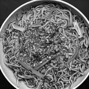 Manchurian singaporian noodles